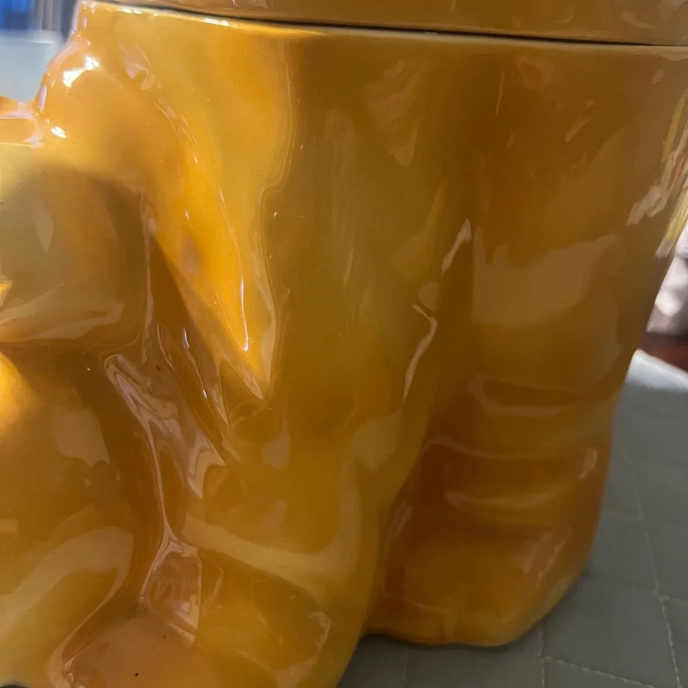 Vintage 90's Savoy Ceramic Puppy Cookie Jar